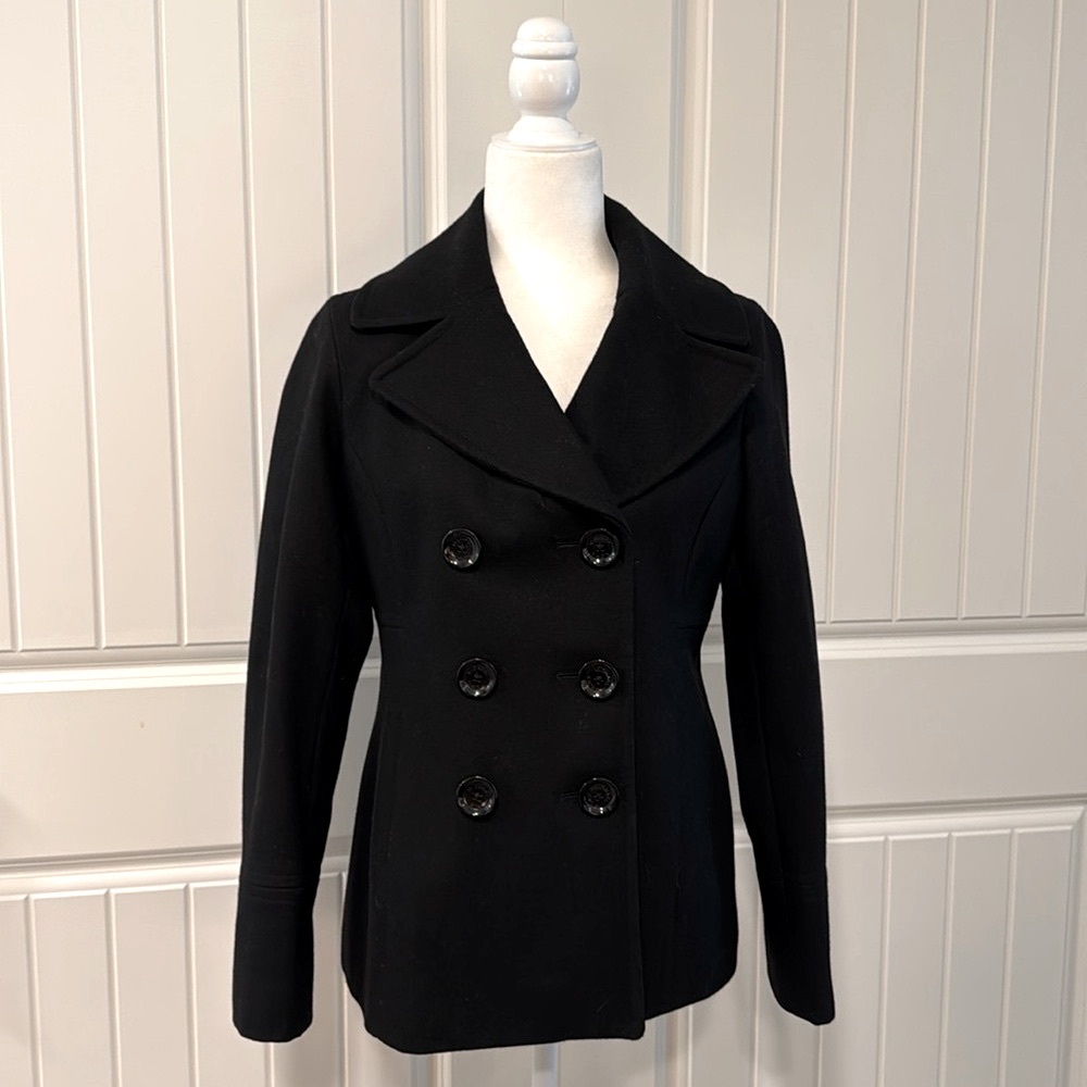 MICHAEL Michael Kors Wool Blend Pea Coat